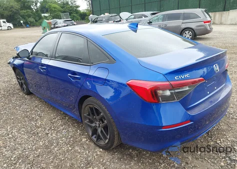 2024 Honda Civic Sport z USA, uszkodzony, nr VIN 2HGFE2F51RH540011